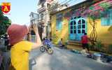 Ngôi làng bích họa tuyệt đẹp ở Hà Nội